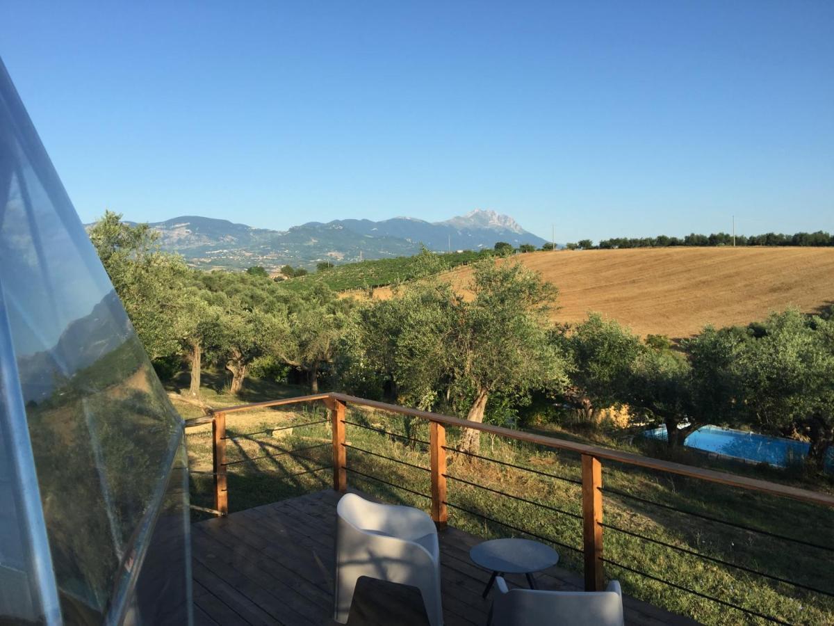 Готель Cerchio Del Desiderio Glamping Retreat Пескара Екстер'єр фото